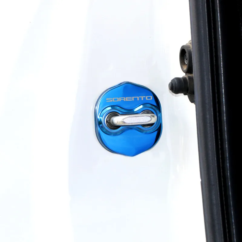 Авто-Стайлинг крышка дверного замка автомобиля Авто эмблемы чехол для KIA sportage ceed kia sorento наклейки аксессуары автостайлинг