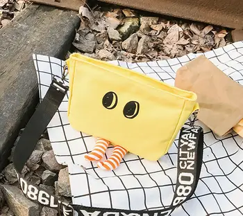 

2019 Cute women's lady shoulder bag personality cartoon print canta Messenger bag handbag