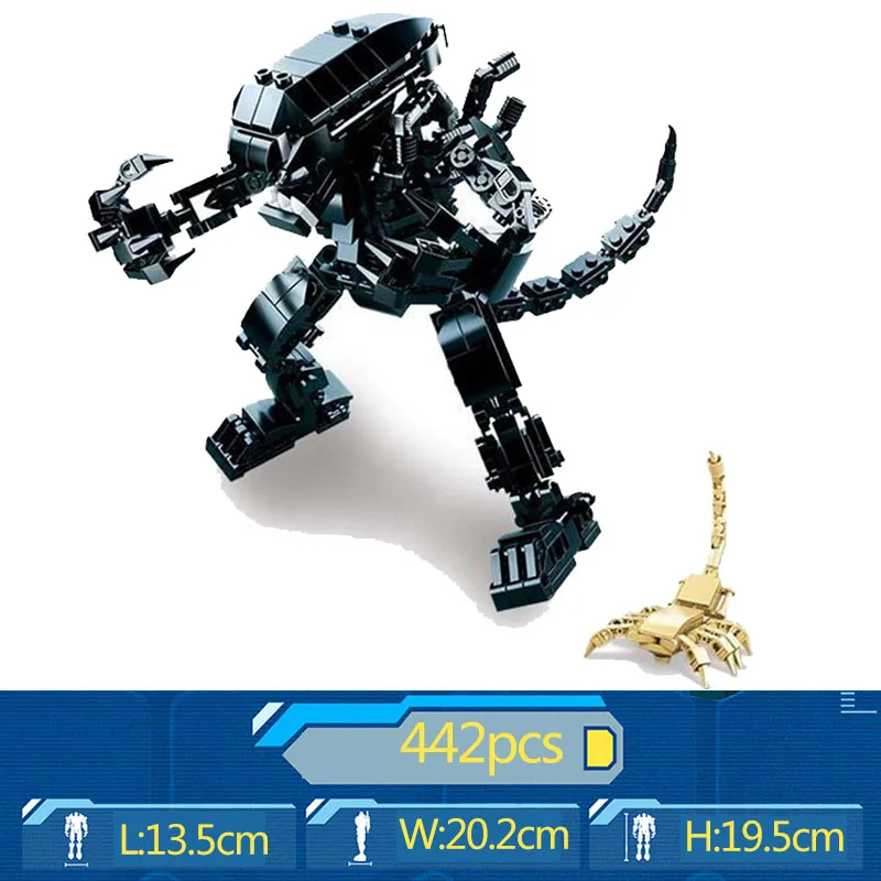 

Single sale New Pacific Rim 2 Mech Revenge Wanderer Saber Athena Figures Building Blocks Brick Toys For Children