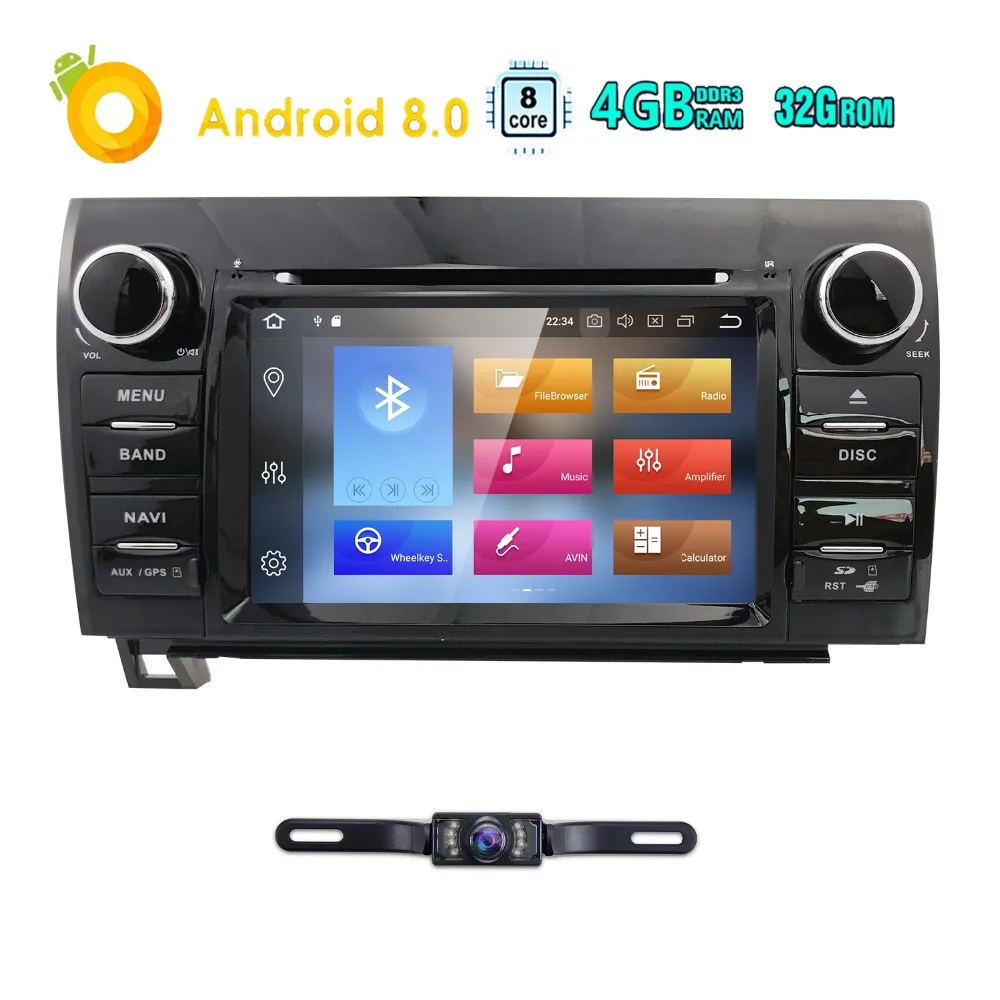 Flash Deal 2 Din Android 8.0 8Core Car DVD GPS Player Navigation Radio Stereo For Toyota Sequoia/Tundra Bluetooth WIFI 4G OBD2 1 Flash Deal 2 Din Android 8.0 8Core Car DVD GPS Player Navigation Radio Stereo For Toyota Sequoia/Tundra Bluetooth WIFI 4G OBD2 1