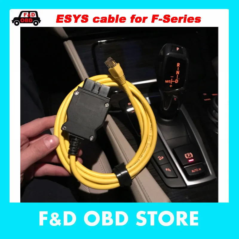 

2018 Top-rated ESYS 3.27 V64 Data Cable For b-mw ENET Ethernet to OBD OBDII Interface E-SYS ICOM Coding Cable for F-serie