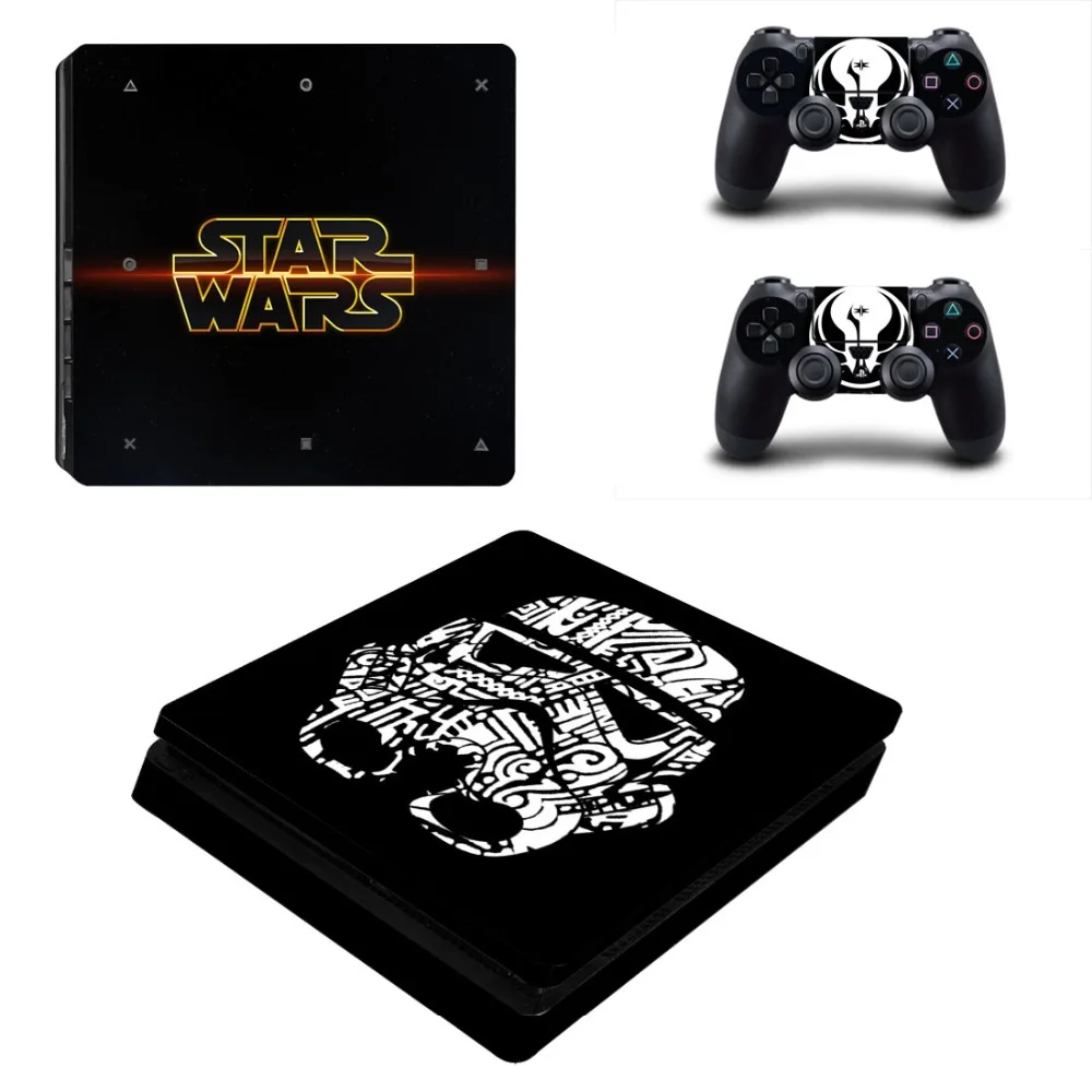 Звездные войны Battlefront 2 PS4 Slim Skin Наклейка Виниловая наклейка для консоли Playstation 4 и