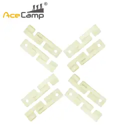 AceCamp световой веревка Пряжка линия настроить палатка Оборудование Аксессуары Fit 3-5 мм Шнур прямоугольный Форма оповещения безопасности