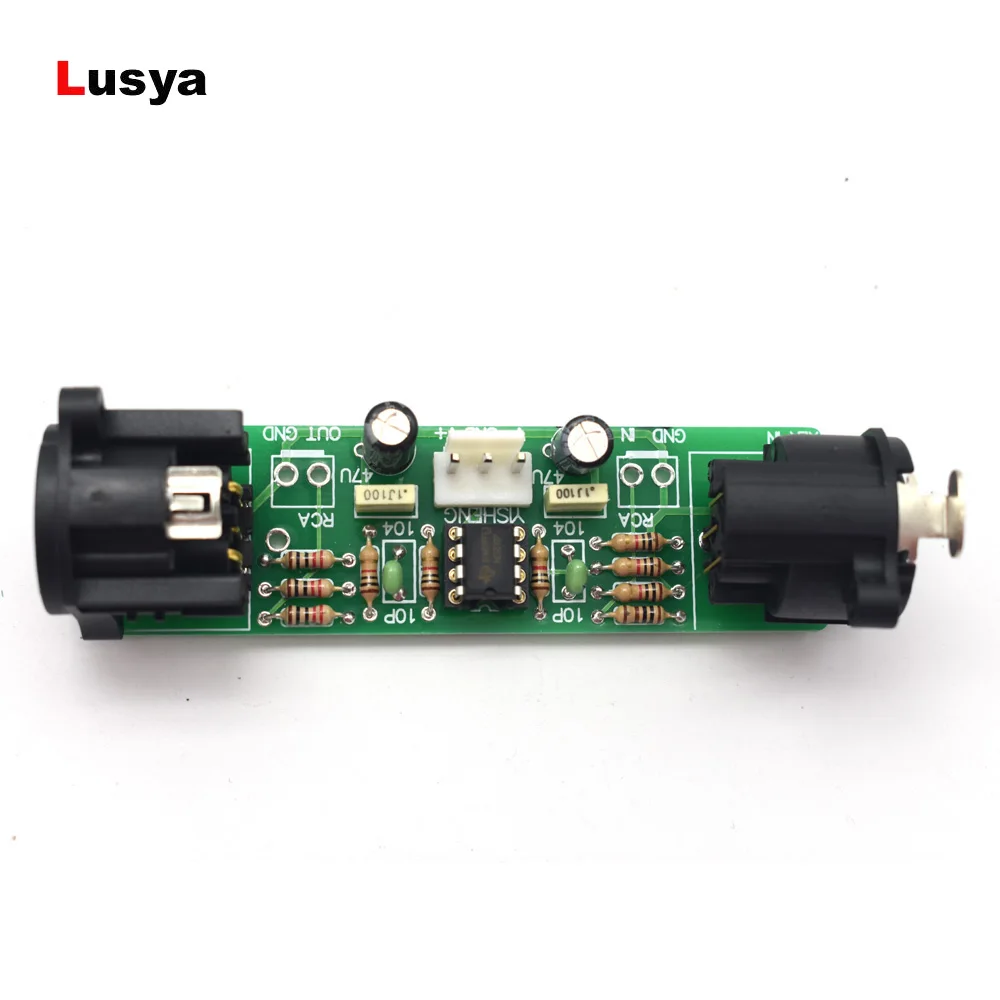 

Balanced front/unbalanced balance/balanced to unbalanced/RCA to XLR board/kit