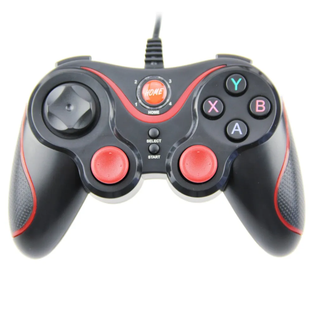 4 в 1 Проводной Контроллер Двойной Вибрации Геймпад Joypad Джойстик Для Andriod PS3 PC X-INPUT |