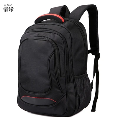 

student High Quality Waterproof Nylon Backpack Female Unisex Men's Backpacks for Laptop Women Notebook Bag Backpack 15 Inch red