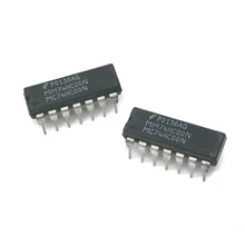 10 шт./лот MM74HC00N MC74HC00N DIP14 мм 74HC00N инвертирующий логический элемент схема и-не 4CH 2-INP 14DIP MM74HC00-N