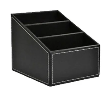 

PU Leather Armrest Box Storage Remote control controller TV Guide mail CD organizer caddy holder wit car seat organizer