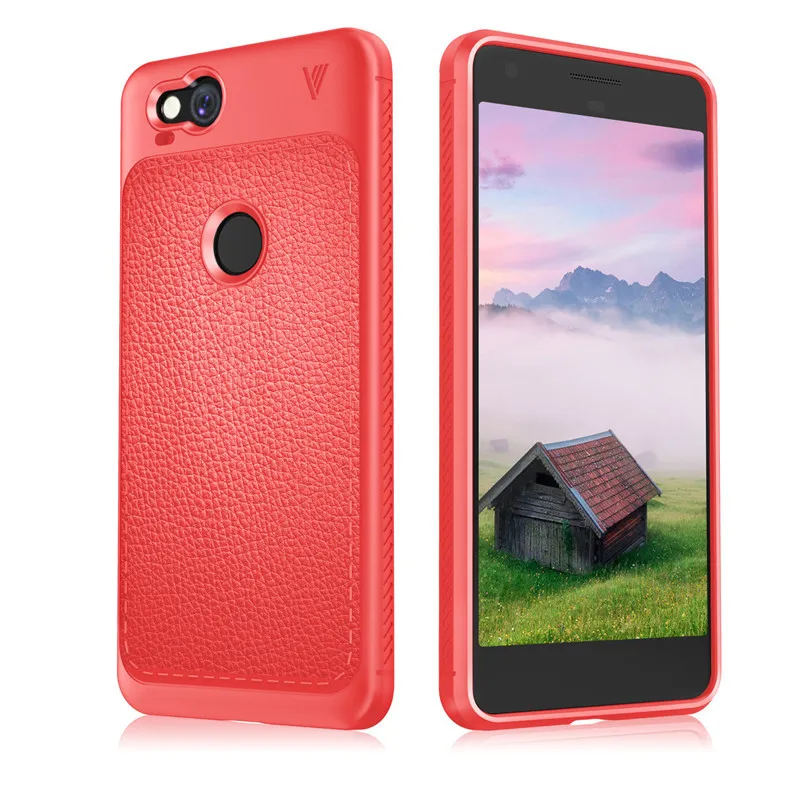 

Bosilang for Google pixel 2 Gentry Series Leather Coated TPU Business Phone Case Cover