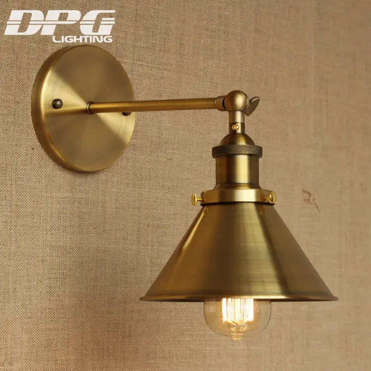 

Classic Wall Lamp Gold Industrial Lighting Country Vintage Led Loft Antique long lights American Sconce for Home Indoor
