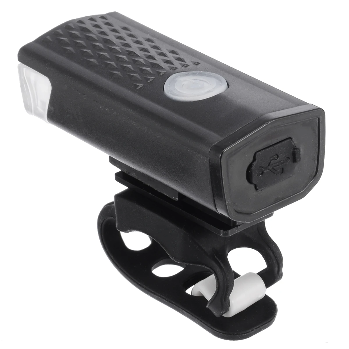 Rechargeable USB Bicycle Front Light Aluminum Alloy 3 Mode LED Cycling Light Headlight Headlamp Bycicle Light Flashlight Lamp