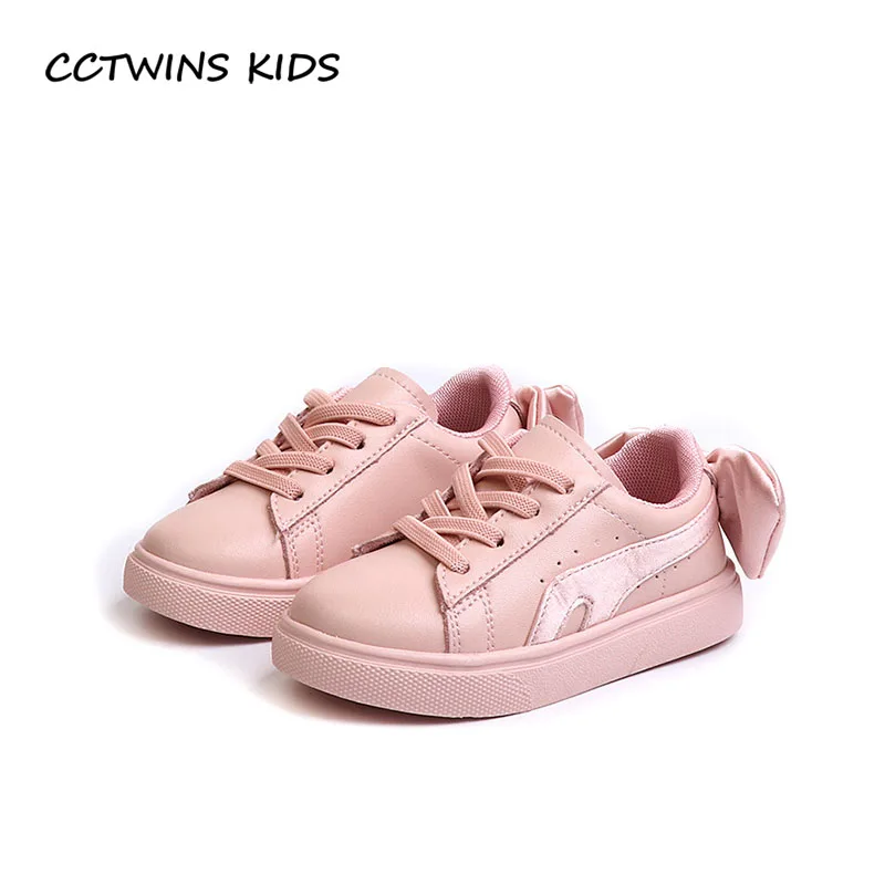 

CCTWINS KIDS 2018 Autumn Children Genuine Leather Shoe Baby Girl FashionButterfly Trainer Boy Sport Sneaker Toddler FC2337