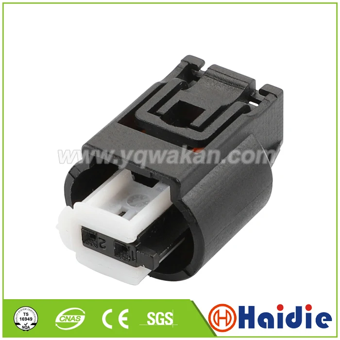 

Free shipping 2sets 2pin Auto outdoor temperature sensor plug auto connector Oxygen sensor plug connector