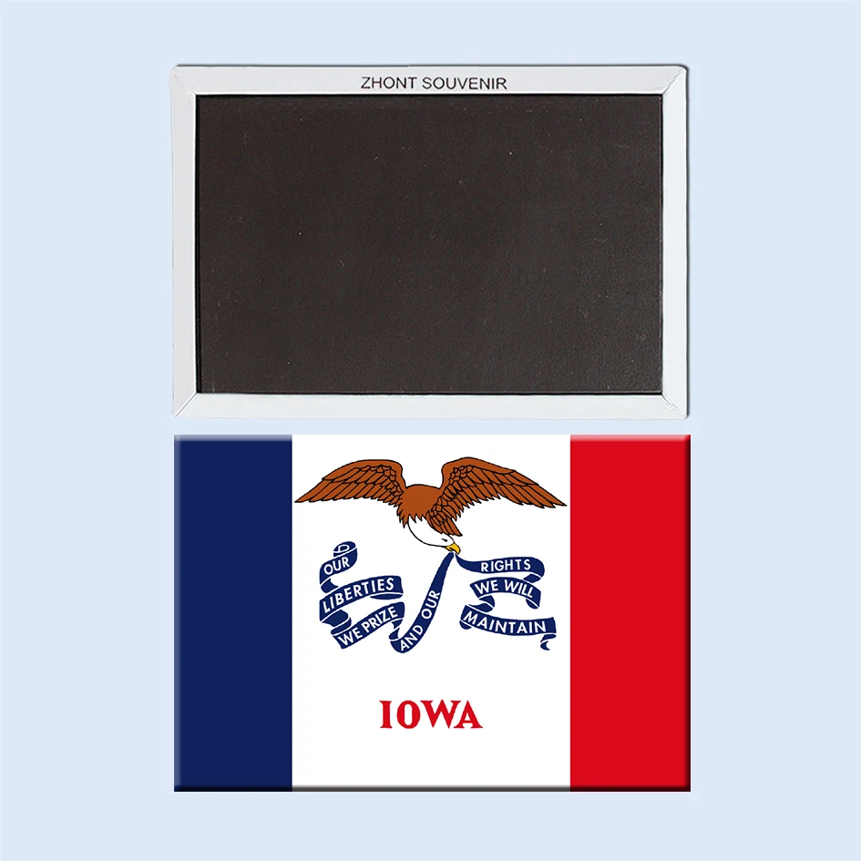 

Home Decoration,Flag_of_Iowa Fridge Magnet 034