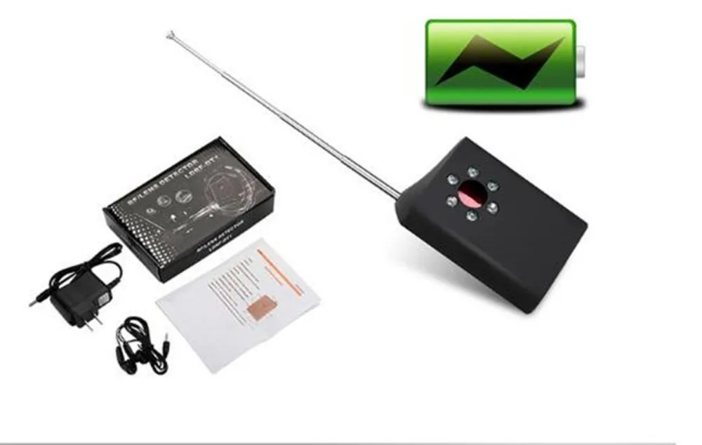 Горячая детектор сигнала Скрытая Камера Устройство для поиска с GPS устройства Finders РФ объектив
