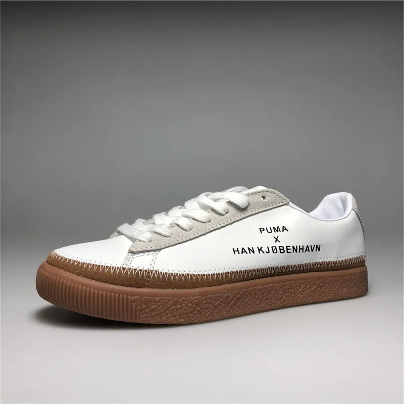 Puma Кроссовки PUMA x Хан Copenhagen Co фирменная обувь для влюбленных пар Белый Черный и