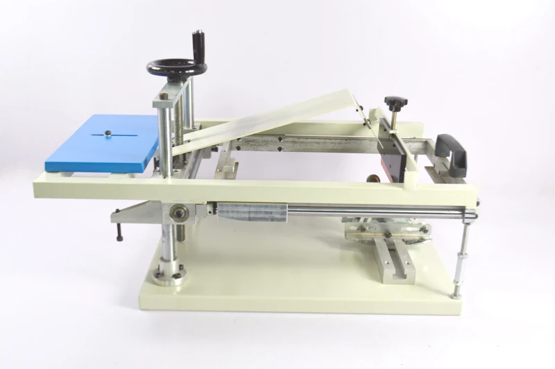 

Manual Cylinderical Screen Printing Press Pen Mug Bottle Printer Press Bottle Cup Pen Surface Curve Press Equipment DIY Machine