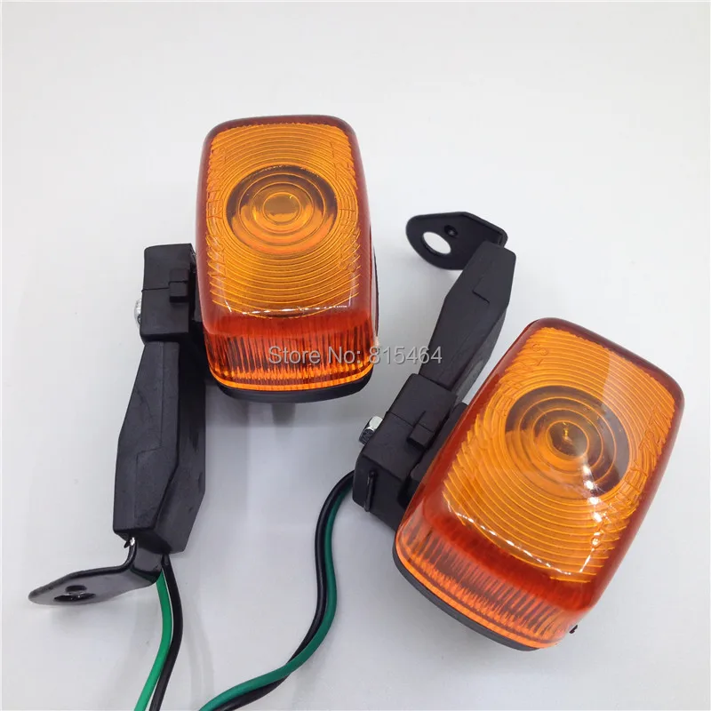 

Yecnecty For Yamaha XR250 TTR250 XT225 KLX250 ABS Motorcycle Light Turn Signal Indicator 1 Pair Motor Bicycle Refit Flashers