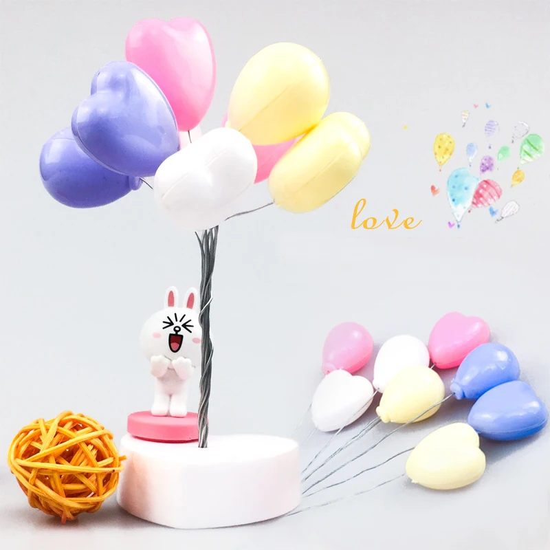 

Creative Romantic Balloon Decoration Cake Decoration Confession Balloon Baking Decoration Decoration Car Home Accessories