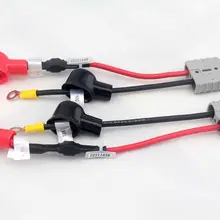 Проводка аккумуляторной батареи с 50Amp разъема с предохранителем для восходом солнца инвалидные кресла S400/S425/S700 сборки OEM
