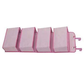 

4 Layers Non-woven Wall Door Closet Hanging Storage Bag Clothes Organizer Over Door for Bedroom Bathroom Kitchen