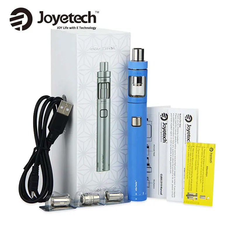

100% Original Joyetech eGo Twist+ Kit E Cigarette with 1500mAh eGo Twist+ Battery Mod & 2ml CUBIS D19 Atomizer Tank Vaporizer