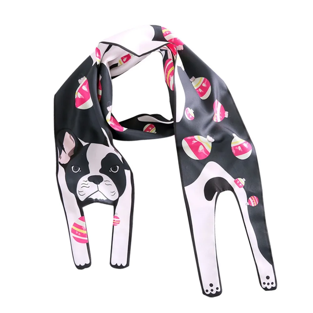 Gerinly Bufanda Sedosa Con Estampado De Animales Y Estampado Gerinly Bufanda Sedosa Con Estampado De Animales Y Estampado