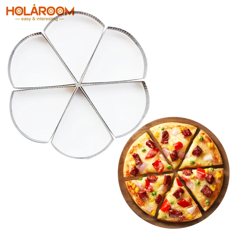 

NUBECOM 6 шт. Формочки Для Пиццы фруктов пирога печенья из нержавеющей стали мусс формочки для изготовления пирожных «сделай сам» Формочки для украшения кондитерских изделий десертов