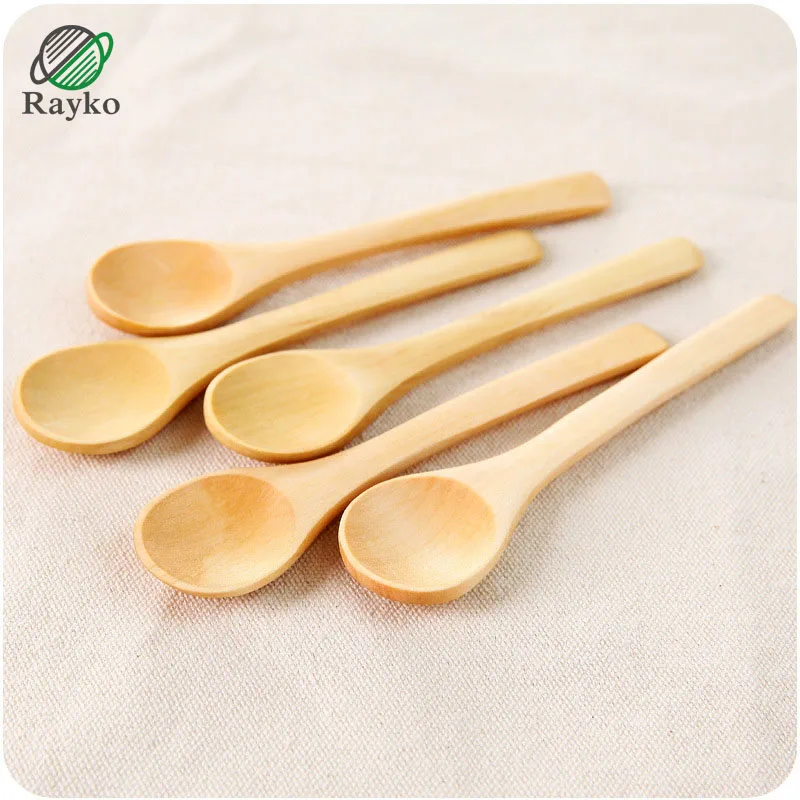 

Creative Wooden Coffee Scoops Home Multi Function Honey Blender Coffee Scoops Pudding Teaspoon Seasoning Scoop Kitchen YBC145