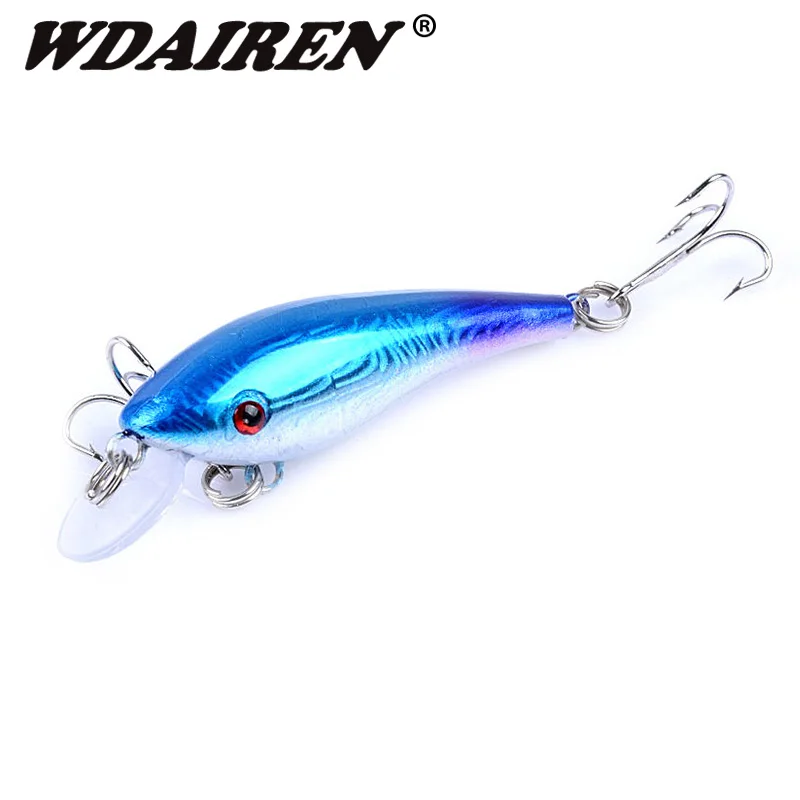 

WDAIREN 60mm 4.5g Minnows Fishing Lure Floating Artificial Hard Bait Wobblers Fishing Lures Crank Carp Fishing Tackle WD-320