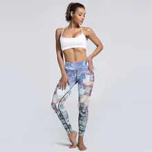 2017 New House Attic Pine Trees 3D Print Women Pants Workout Sporting font b Leggings b