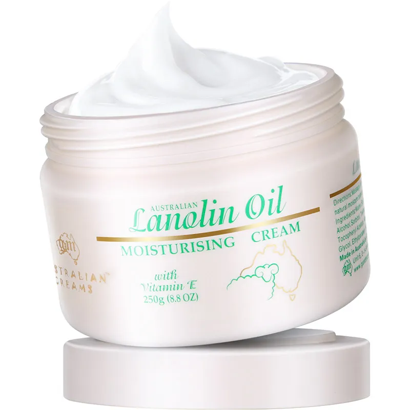 

Australia GM Lanolin Oil Day VitaminE Moisturizing Nourishing Face Body Day Cream for Healthy Soft Hydrated Wrinkle Free Skin
