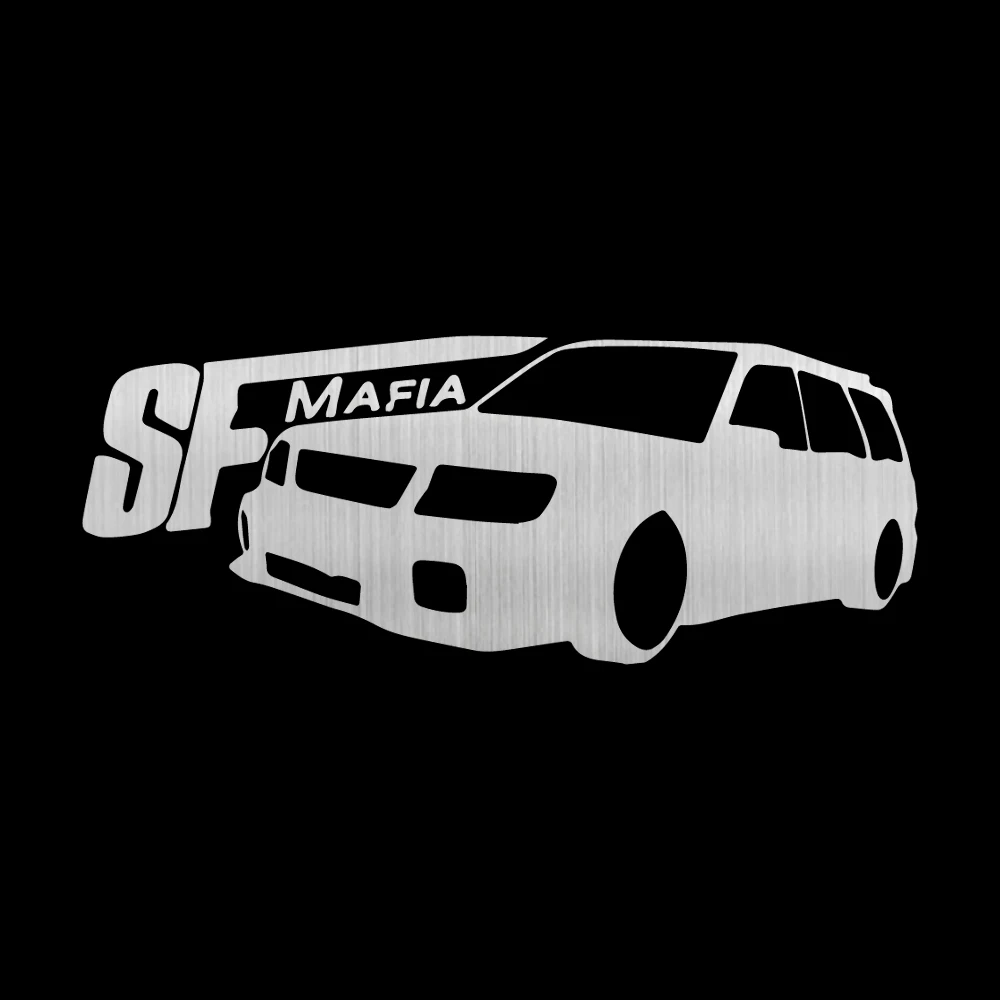 Автомобильные наклейки и Tancredy Sf Mafia для Subaru Forester на бампер Стайлинг автомобиля