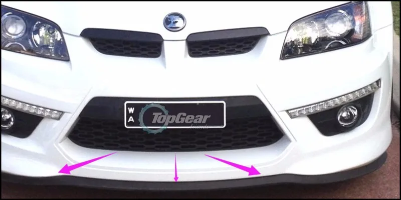 para Holden Epica Spoiler para Carro Kit + Tira Pára-choques Lábios Topgear Loja Tuning - Corpo 5 Para holden epica pára-choques lábios topgear loja
