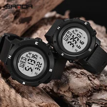 King Queen Watches Sport Couple Watch Outdoor Activity Couple Watches Pair Men and Women Waterproof Digital Clock Lovers Watches King Queen Watches Sport Couple Watch Outdoor Activity Couple Watches Pair Men and Women Waterproof Digital Clock Lovers Watches