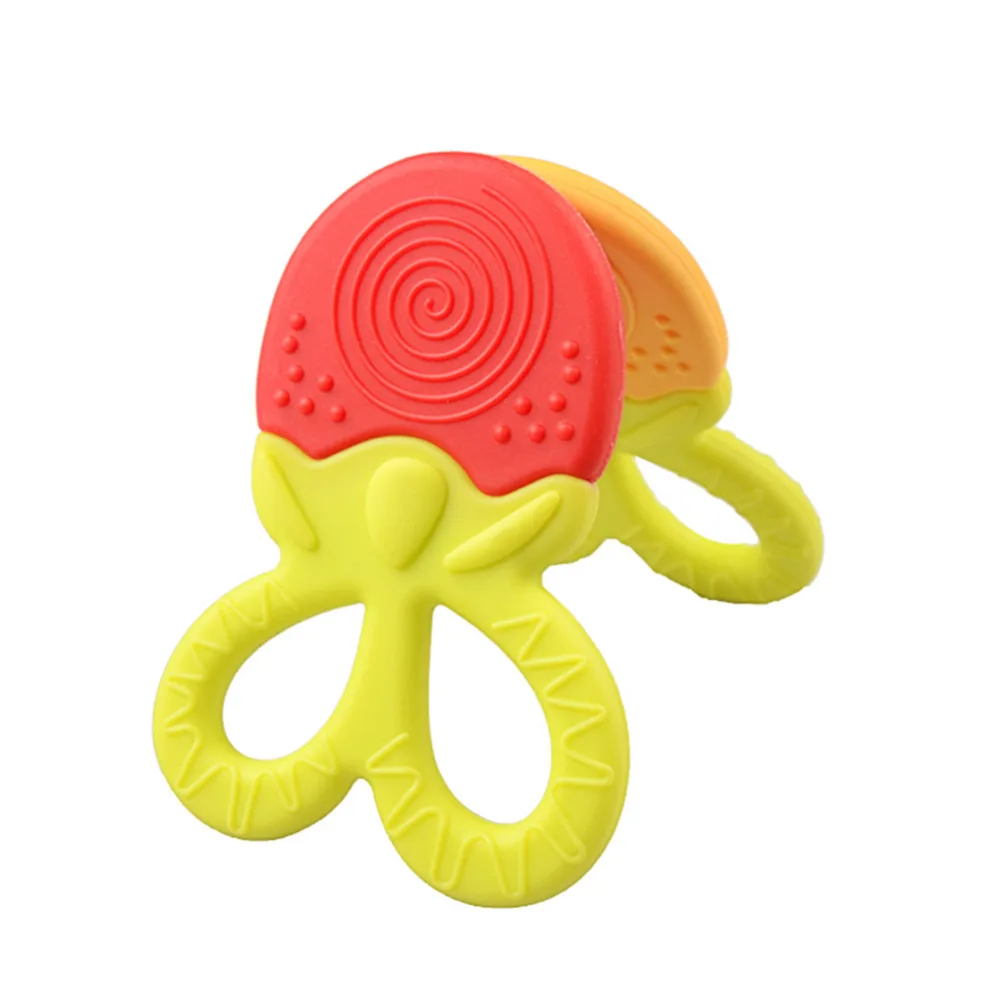 Lovely Food Grade Silicone Teether Kids Baby Candy Teether Infant