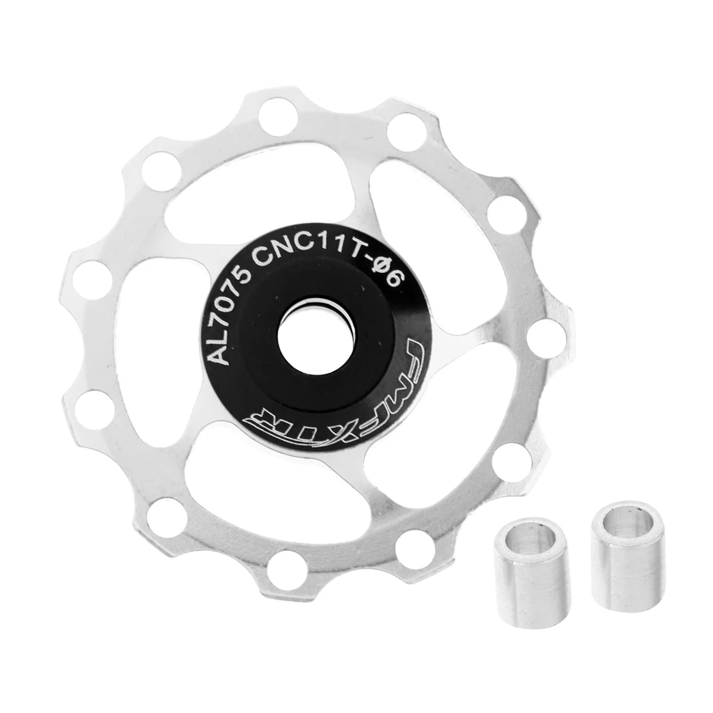 Mountain Road Bike Jockey Wheel Bicycle Rear Derailleur Guide Pulleys 11T Sealed Bearings
