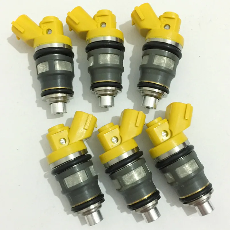 1001-87091 6X Denso 650cc Fuel Injectors For Toyota Supra JZA70 1JZGTE 1JZ US 1001-87091 6X Denso 650cc Fuel Injectors For Toyota Supra JZA70 1JZGTE 1JZ US
