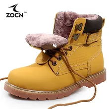 Big Size 35-46 Winter Men Boots Genuine Leather Boots Men Winter Shoes Men Military Fur Boots For Men Shoes Zapatos Hombre