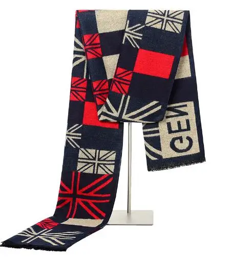

Fashion Fall WINTER SCARF For MEN BRUSHED gem PATTERN SCARF Free Shipping