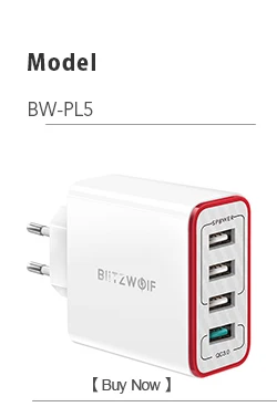 BlitzWolf 45 Вт USB PD Быстрая Зарядка Тип C телефон Быстрая зарядка настенное зарядное устройство ЕС Разъем для iPhone 11 Pro Max/iPad Pro/Macbook