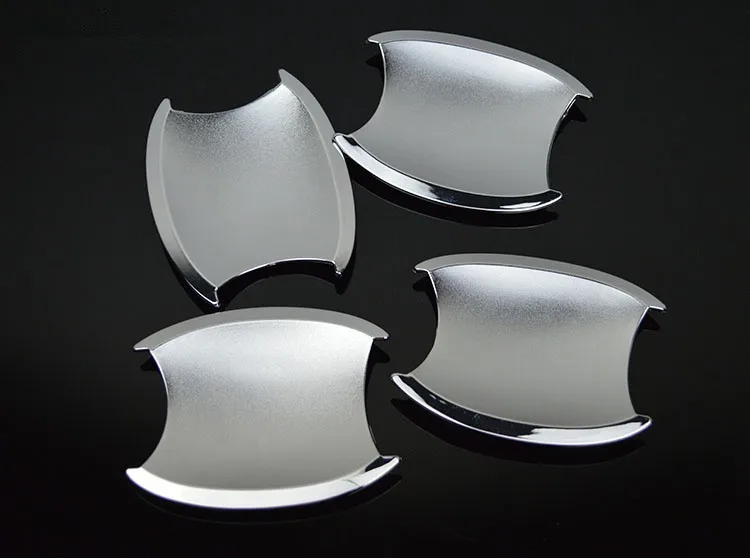 

FUNDUOO New Chrome Car Door Handle Cup Bowl For Honda CRV CR-V 2007 2008 2009 2010 2011 Free Drop Shipping