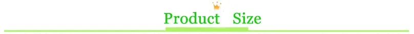 product size