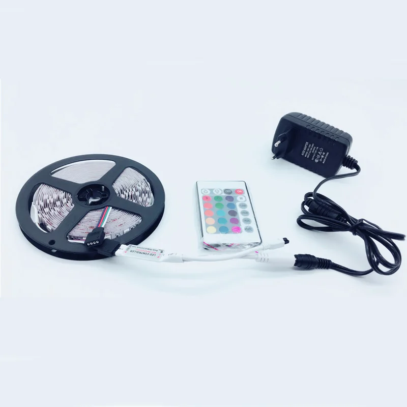 SMD RGB не/водонепроницаесветодиодный Светодиодная лента 5050 2835 10 м 5 LED luce Диодная