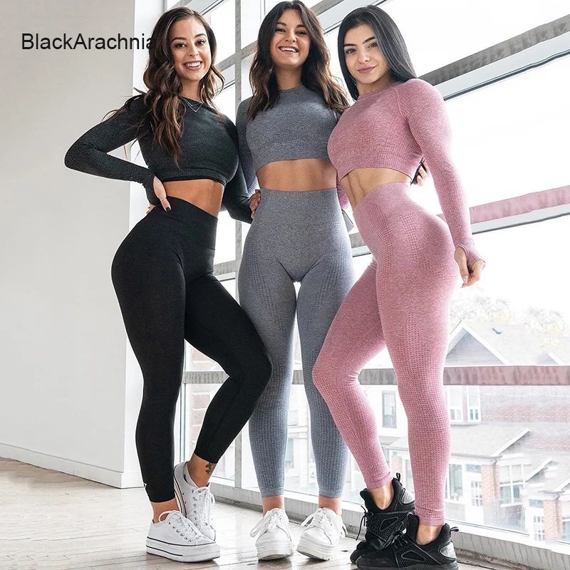 

BlackArachnia Fashion Women New Energy Seamless Leggings Gym Clothing Seamless Leggings Yoga Pants Girl Sport Leggings Sporswear