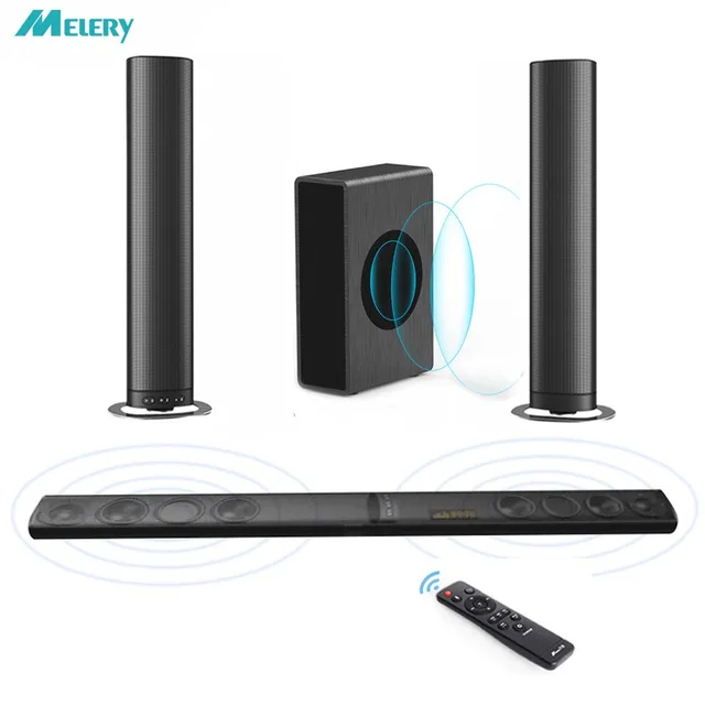 Sound Bar Wireless Soundbar Detachable Tv Speakers Bluetooth Home Sound Bar Wireless Soundbar Detachable Tv Speakers Bluetooth Home Theater 5 1 Woofer Surround System For