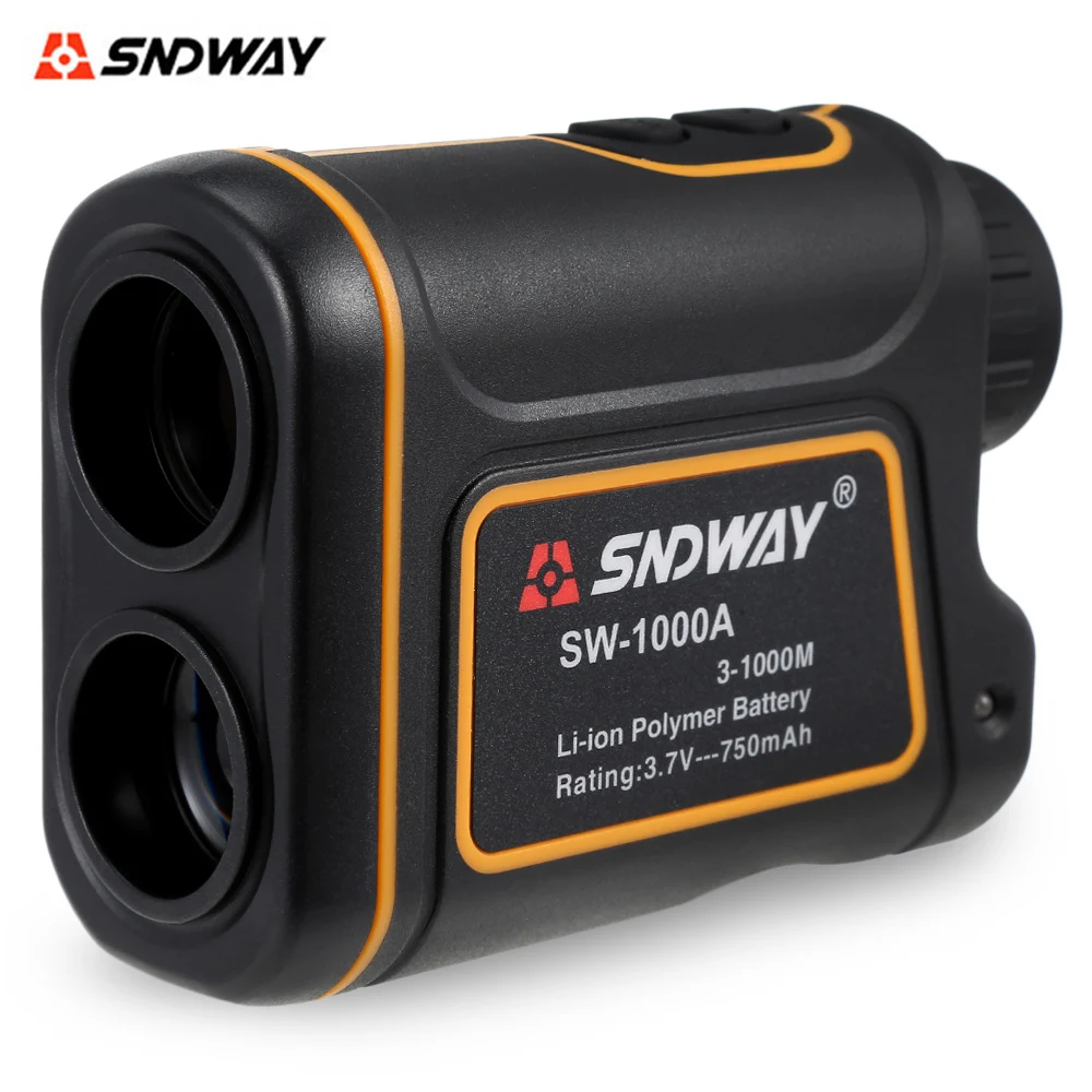 

SNDWAY SW-600A Telescope Distance Handheld Monocular Meter Rangefinder 600M 1000M Measurement Tool Laser Distance Range Finder