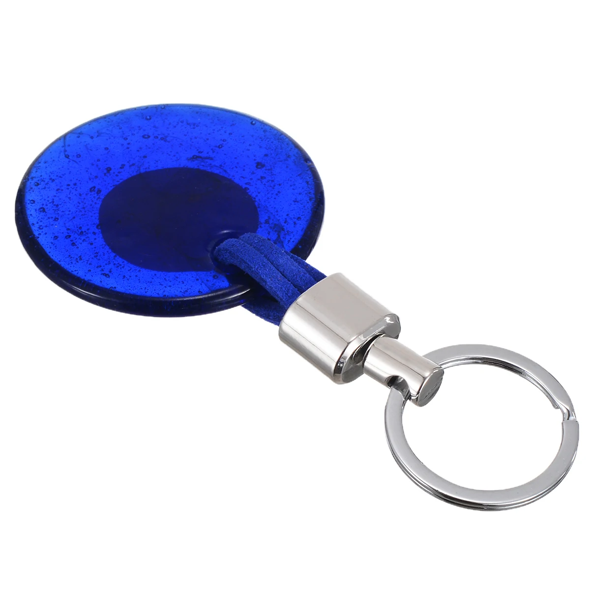 1pc New Blue Evil Eye Pendant Keyring Bag Hanging Pendant Blessing Protection Decoration Keychain