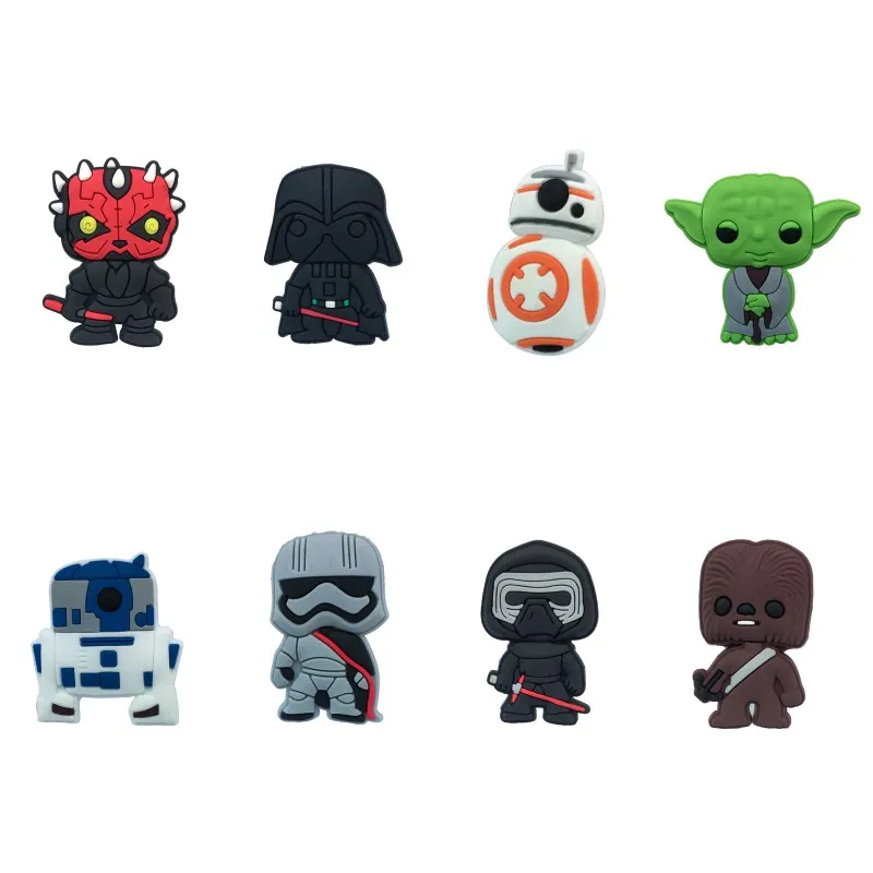 

8pcs/lot Star Wars Creative Cartoon Action Figure PVC 1.3cm Fridge Magnets Kid Gift Magnetic Refrigerator Stickers Home Decor