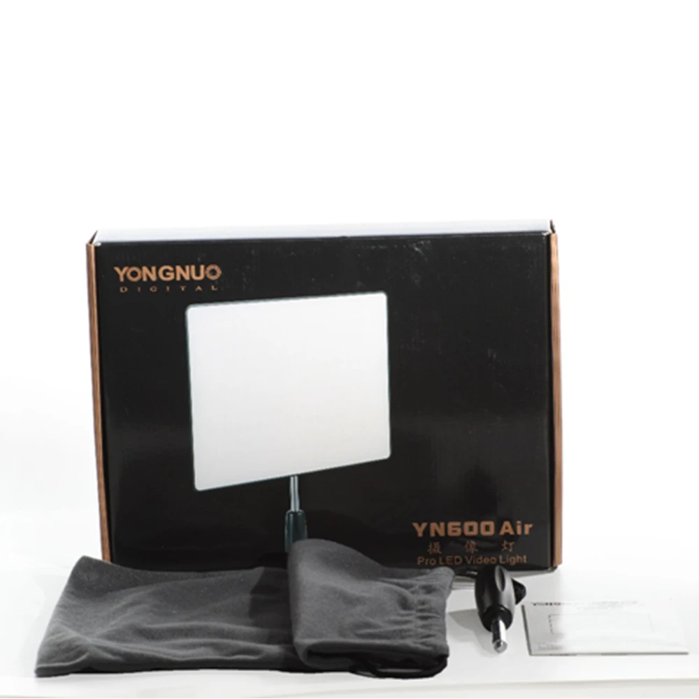 YONGNUO YN600 Air ультра тонкий светодиодный светильник для камеры 3200 K-5500 K для Canon Nikon Pentax Olympus samsung DSLR и видеокамеры